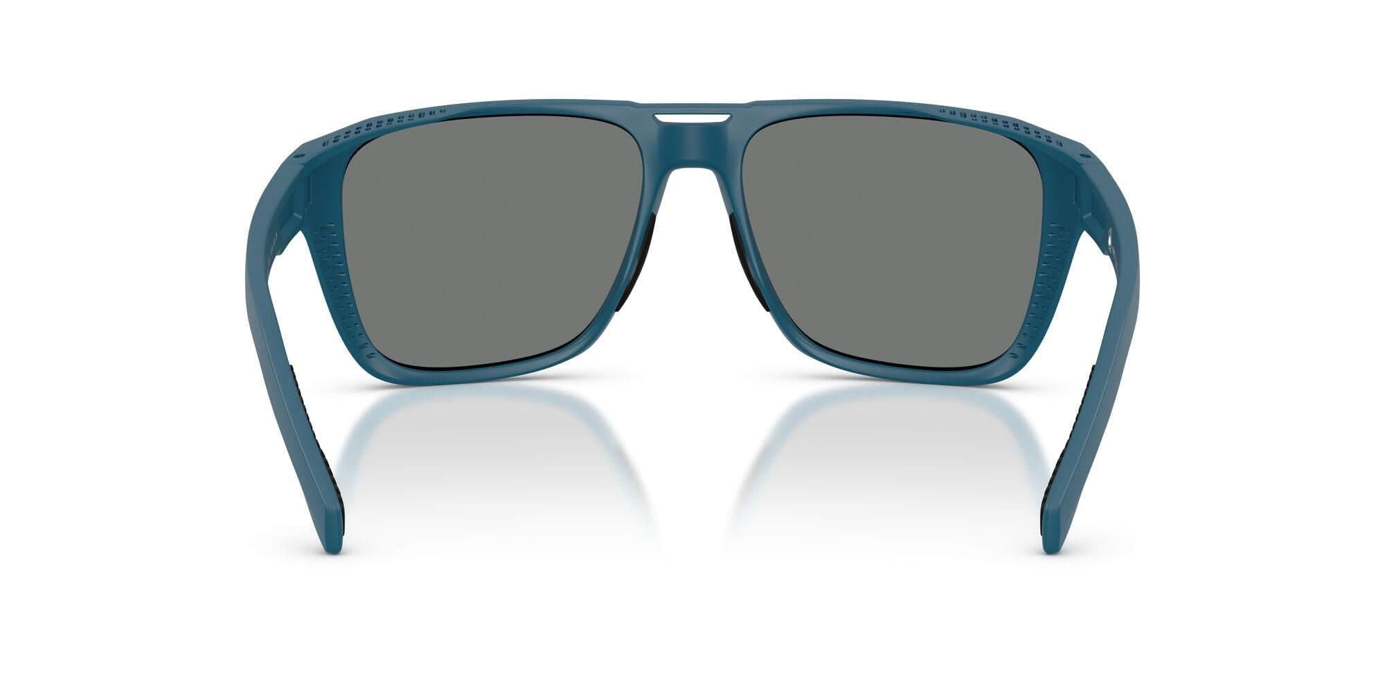 Native Eyewear Men's Mammoth Square Sunglasses, Overland Blue/Grey Polarized, 57 mm