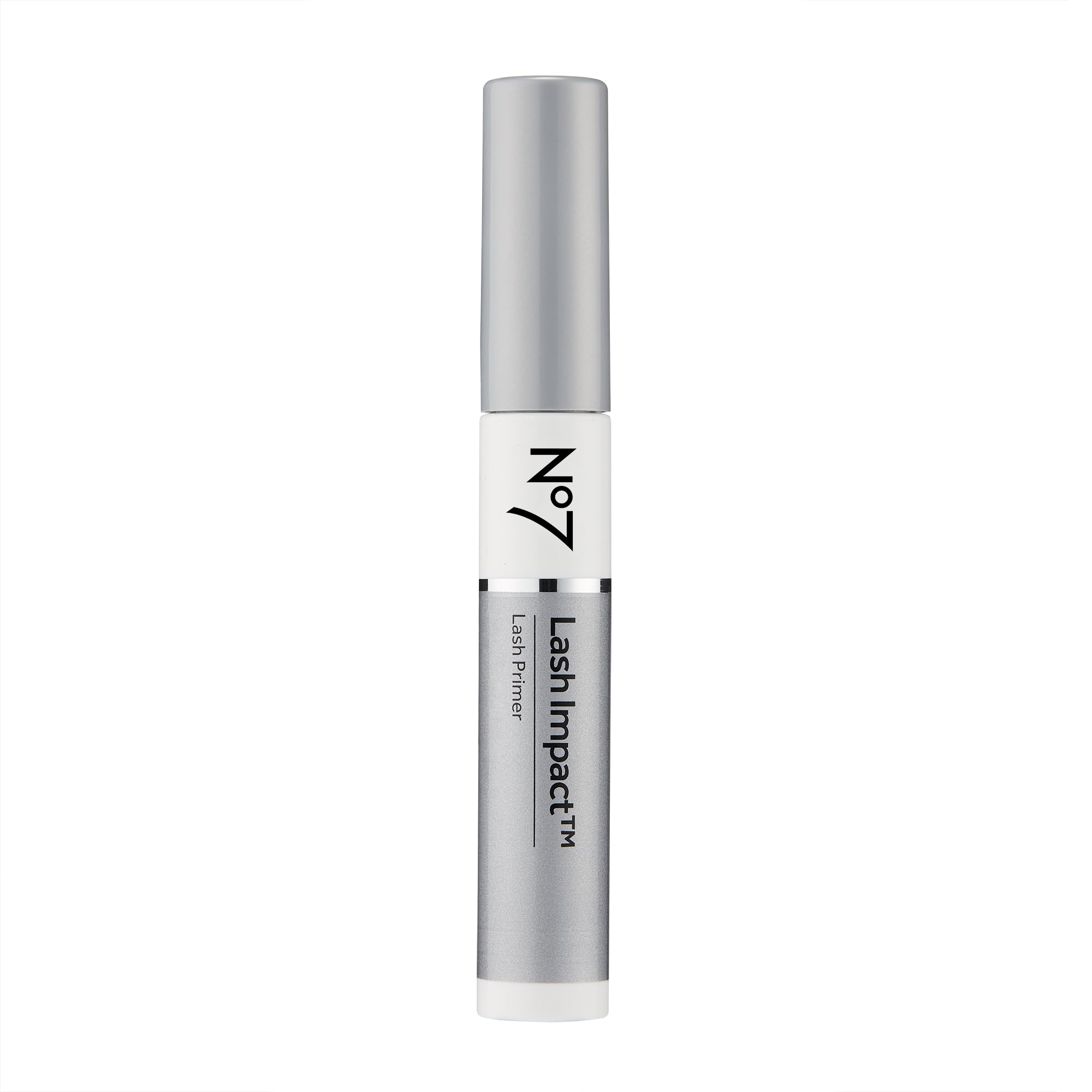 No7 Lash Impact Lash Primer - Eyelash and Mascara Primer for Top and Bottom Lashes - Defines, Primes, & Volumizes - Suitable for Sensitive Skin (0.2 Fl Oz)