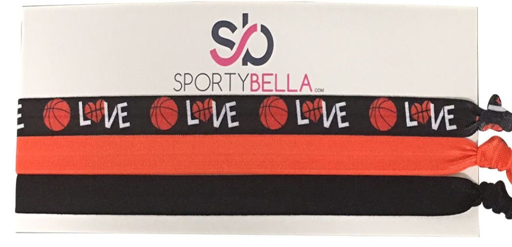 Infinity Collection Basketball Headbands, Basketball Hair Accessories, No Crease Basketball Headband for Women and Girls
