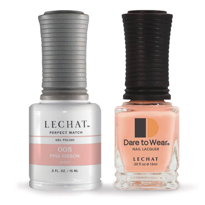 LECHAT Perfect Match Nail Polish, Pink Ribbon, 0.500 Ounce