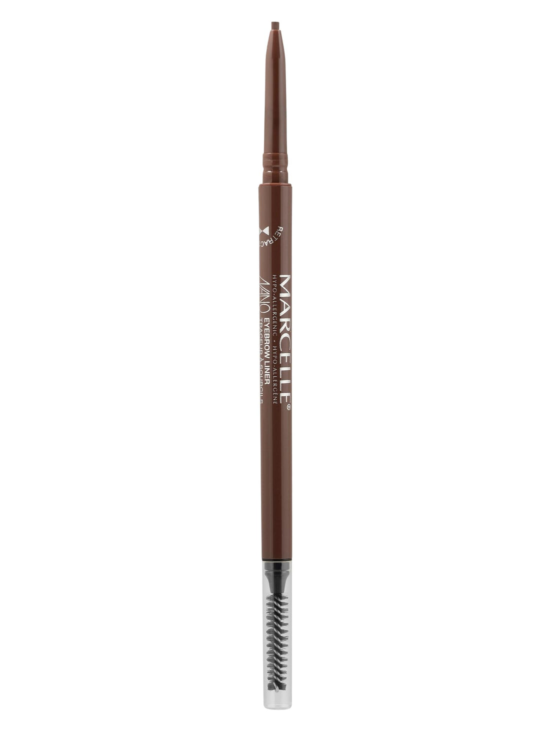 Marcelle Nano Retractable Eyebrow Pencil - Medium Brown, 0.09 g