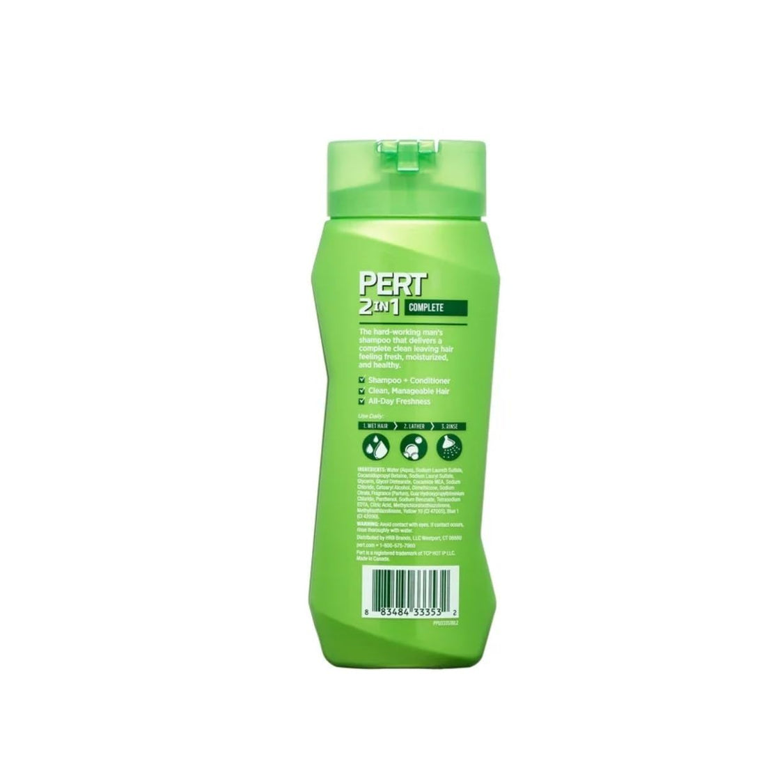 Pert Plus Medium Conditioning Formula 2 In 1 Shampoo Plus Conditioner 13.5 Oz, 5 Pack