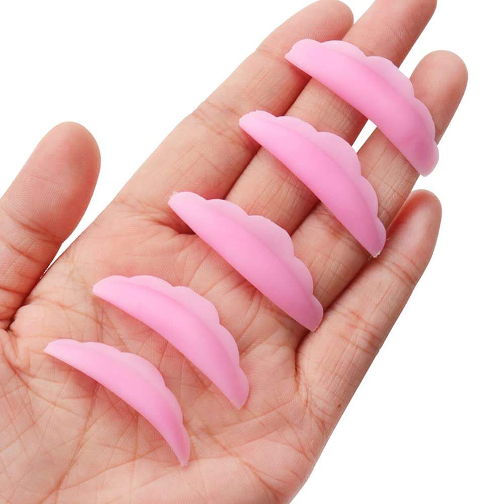 SUKPSY Eyelash Grafting Extension Makeup Set Y Shape Eyelash Brush Eyelash Perm Silicone Pad Eyelash Lash Lift Brush Multifunction Checking Mirror for Eyelash Makeup Tool