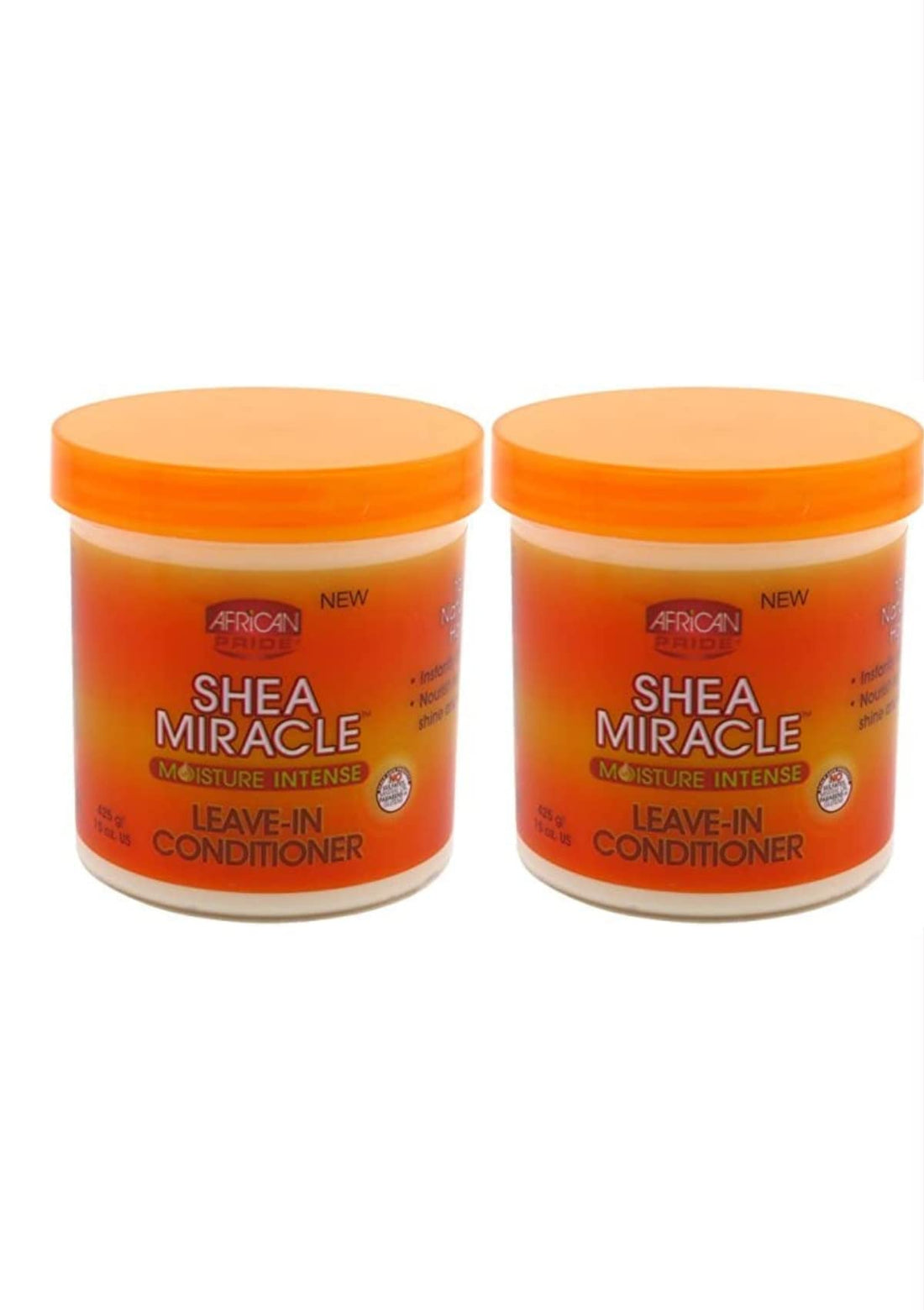 African Pride Shea Butter Miracle Leave-In Cond.15 Ounce (443ml) (2 Pack)