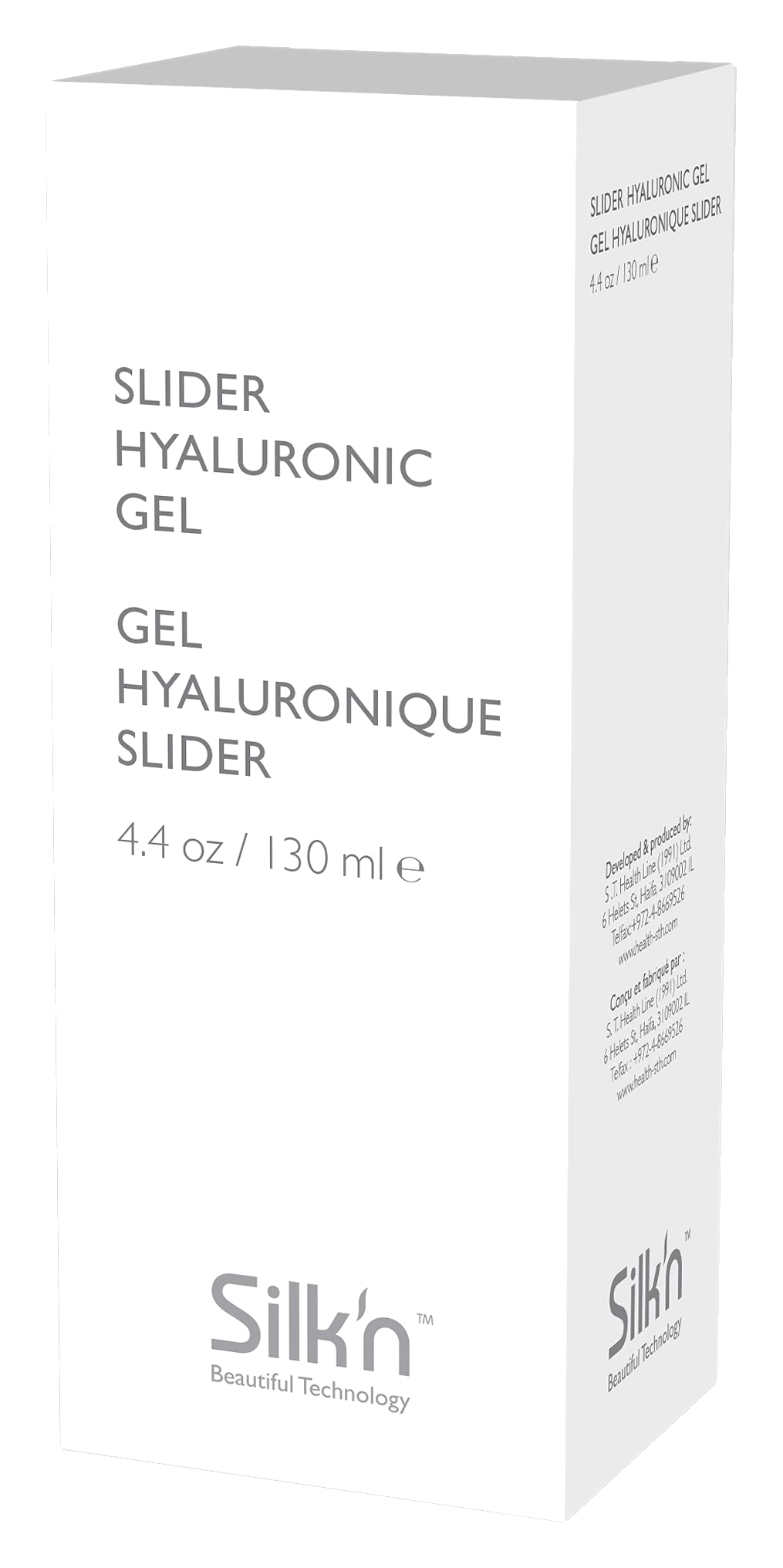 Silk'n Slider Gel Refill, Contact Gel, 130 ml tube, for Silk'n FaceTite and Silhouette, White