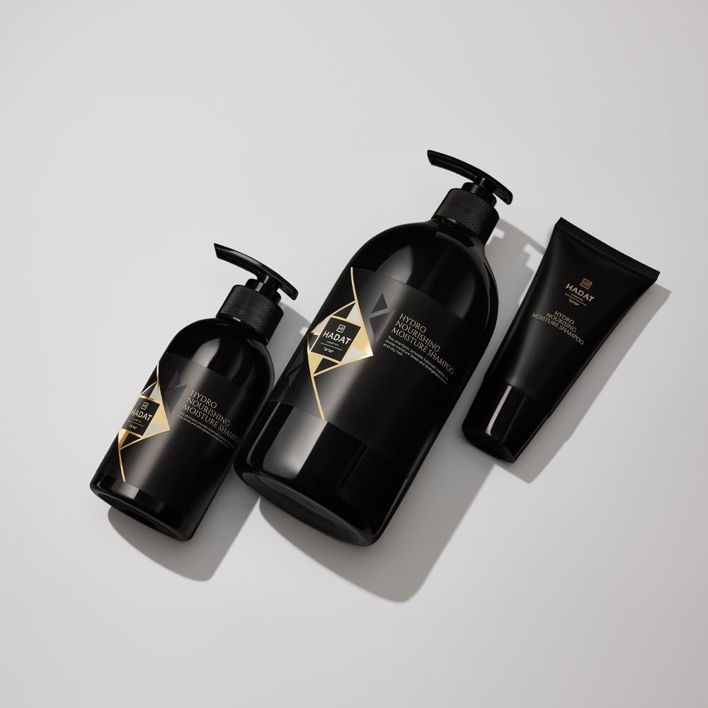 HADAT HYDRO NOURISHING MOISTURE SHAMPOO 8.45 Fl. Oz. (250 ml) Natural nourishment, hydration and strength. Give your hair the natural care it deserves, White
