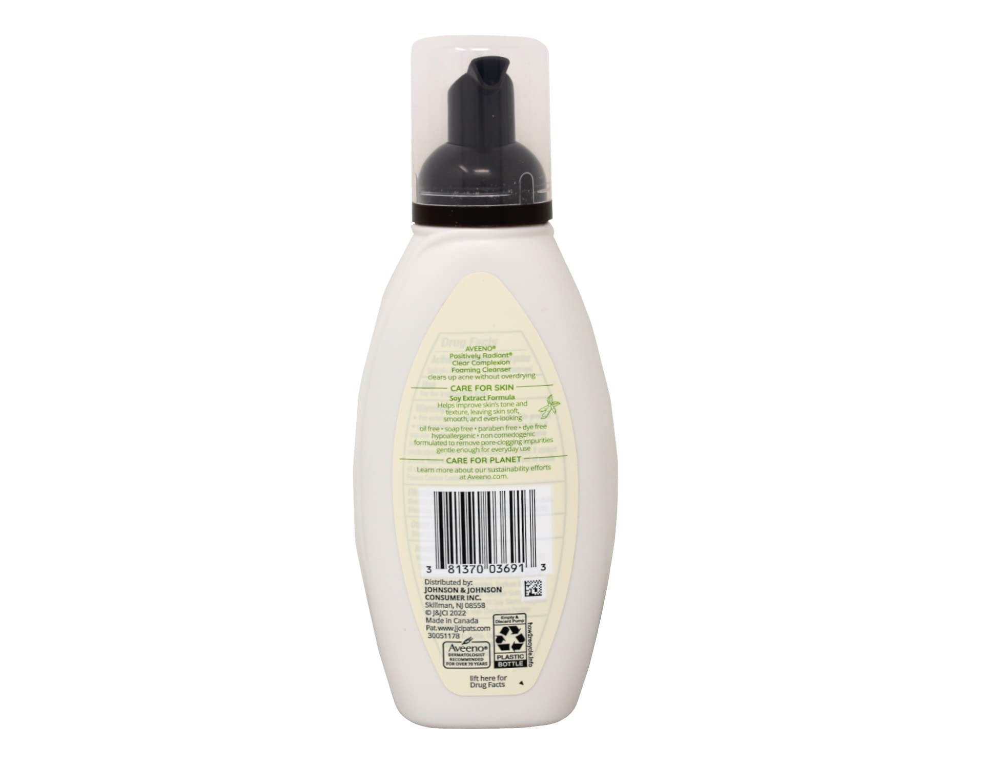 Aveeno Active Naturals Clear Complexion Foaming Cleanser 6 OZ (PACK OF 2)