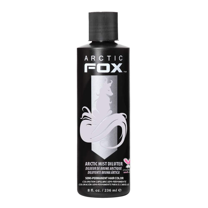 ARCTIC FOX 100% VEGAN ARCTIC MIST DILUTER SEMI PERMANENT HAIR COLOR DYE 8 OZ by Arctic Fox