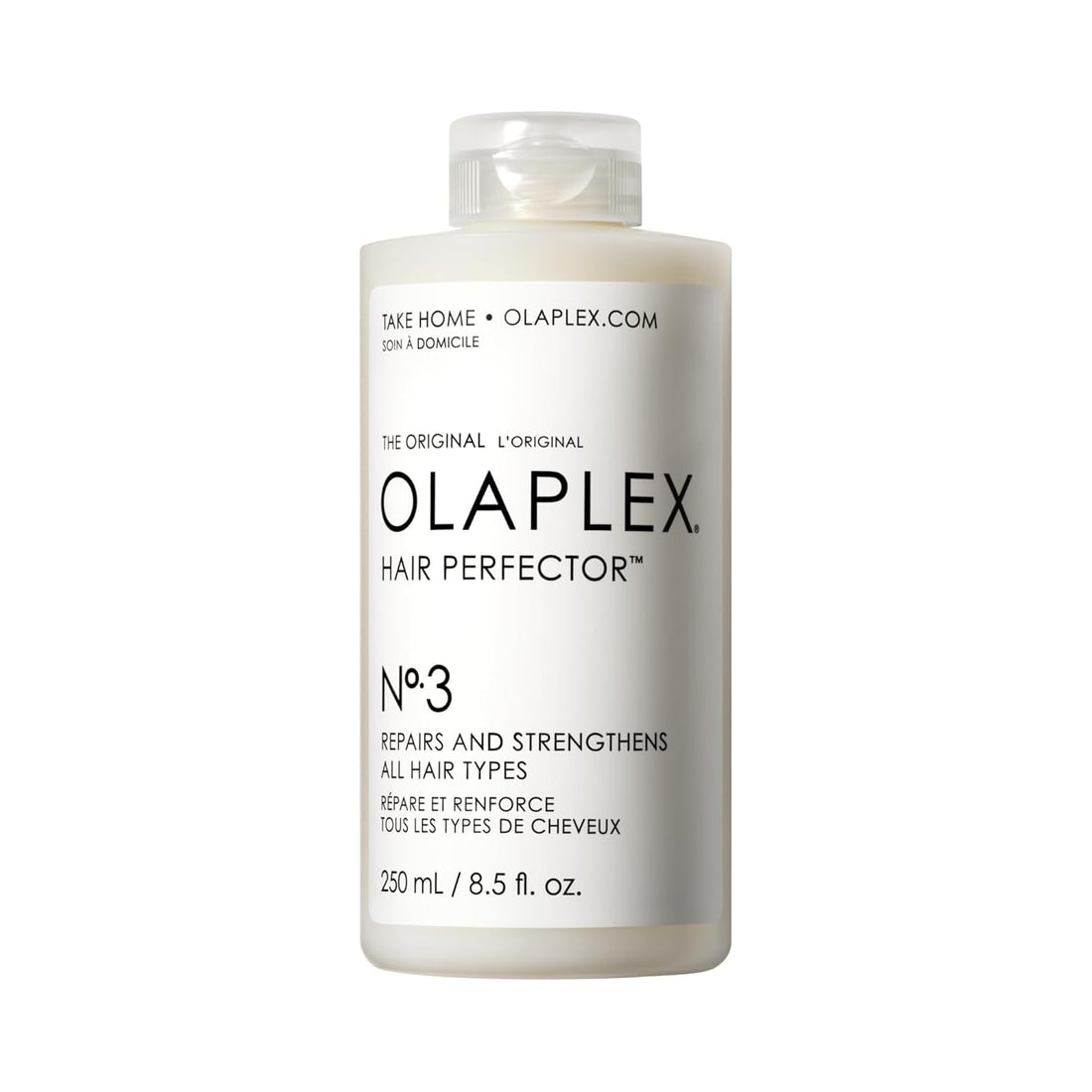Olaplex No. 3 Hair Perfector Repairing Hair Treatment, Concentrated for Dry Damaged Hair, Repairs & Strengthens All Hair Types, 8.5 fl oz