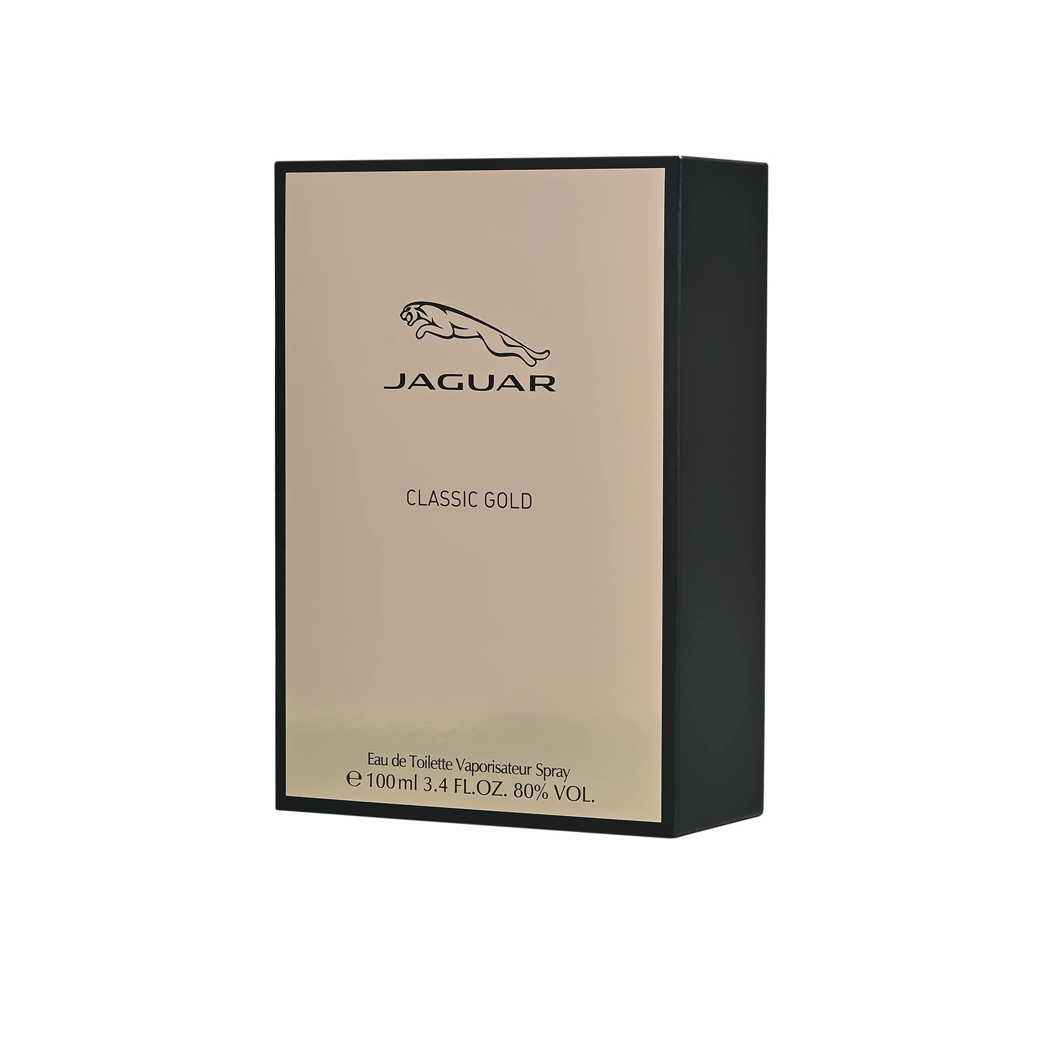 JAGUAR Classic Gold Eau De Toilette - 100 Ml (For Men, Fresh)