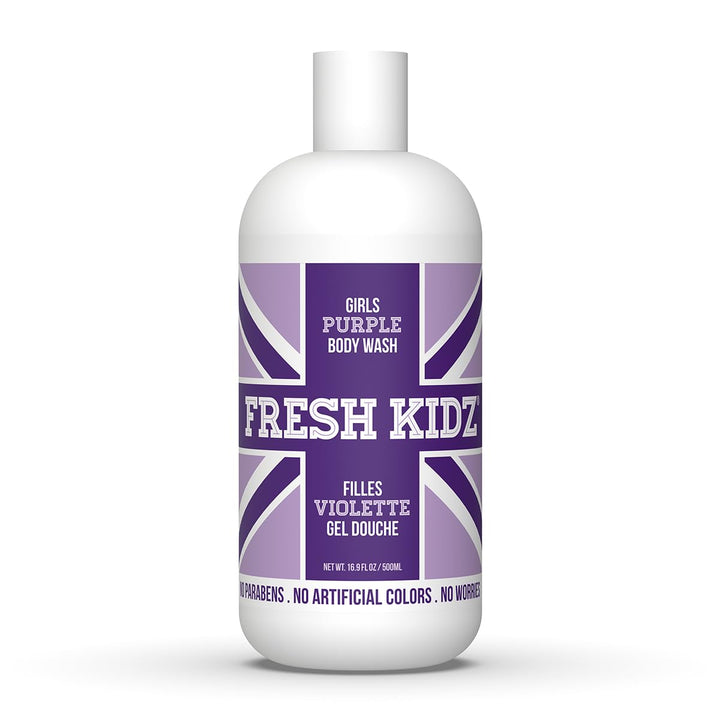 Keep It Kind Fresh Kidz Girls Purple Natural Body Wash 16.9 Fl Oz