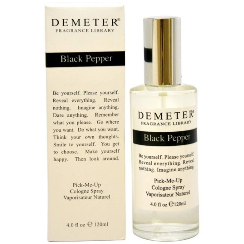Demeter Cologne Spray for Women, Black Pepper, 4 Ounce