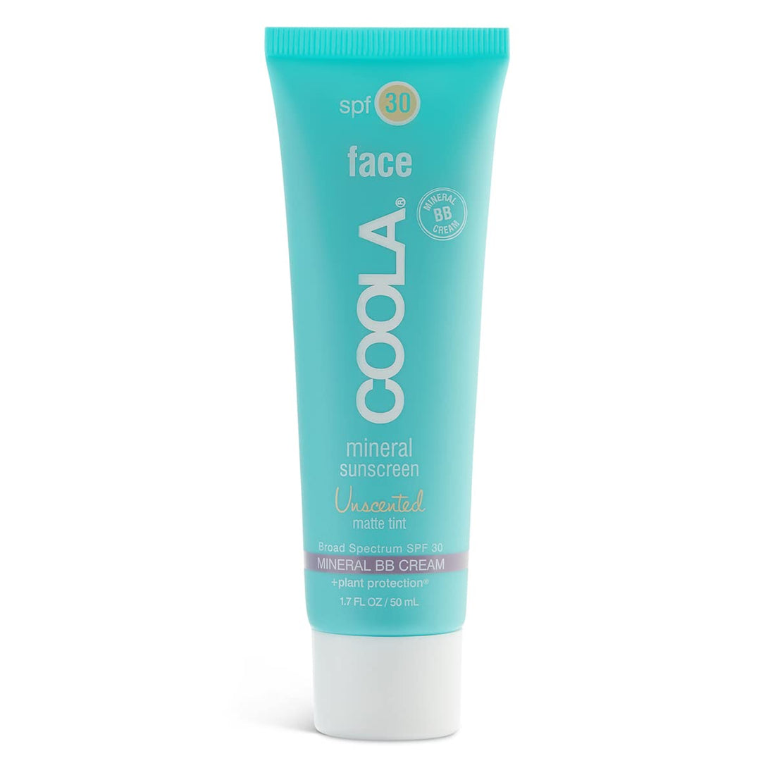 COOLA Organic Mineral Matte Tinted Sunscreen SPF 30 Sunblock, Dermatologist Tested Skin Care for Daily Protection, Vegan and Gluten Free, Fragrance Free, 1.7 Fl Oz