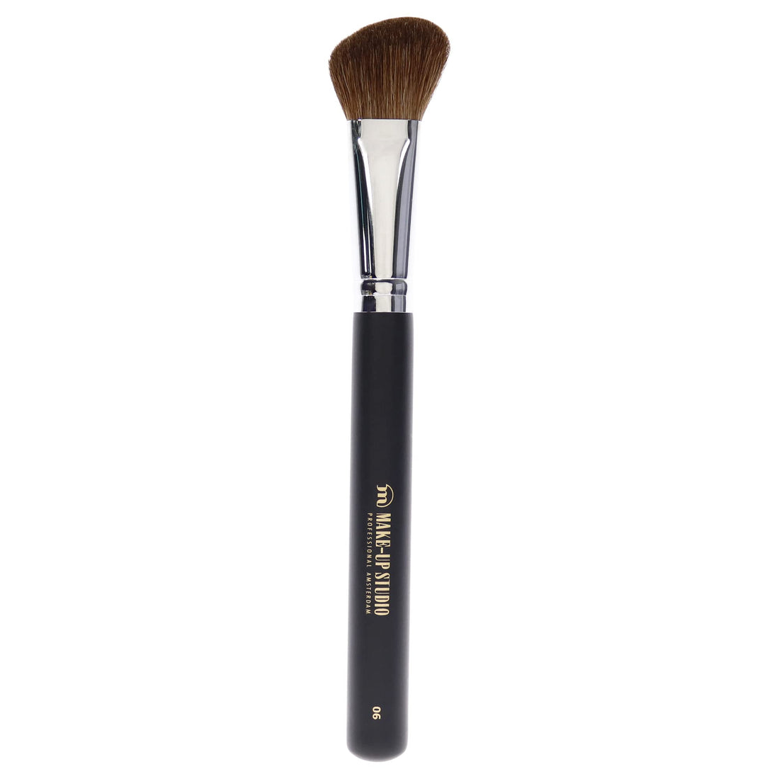 Make-Up Studio Amsterdam Blusher Shaper Brush Round No. 6 - Shaping Brush Ideal For Shading With Powder - Round Form Provides Smooth, Natural Finish - Prevents Hard Lines In The Face - 1 Pc