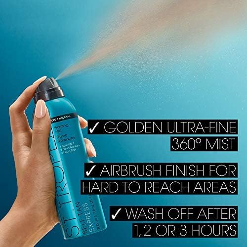 St. Tropez Self Tan Express Bronzing Mist for Unisex, 6.7 Ounce