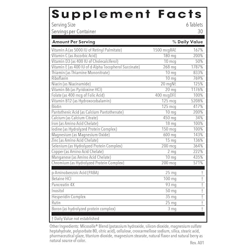 Optimox Gynovite Plus - Menopause Supplements for Women, Menopause Relief, Multivitamins for Women, Magnesium Supplement, Women's Support - 180 Count