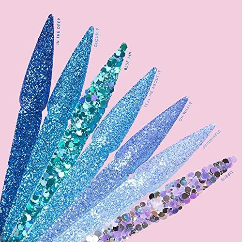 Kiara Sky Sprinkle On Glitter Collection (Blue Fin)