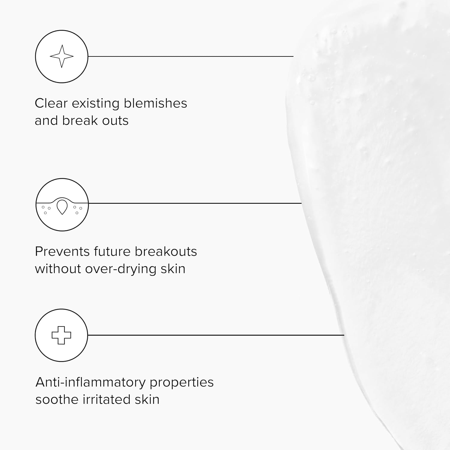 DRMTLGY Acne Cleanser - Oil-Free Salicylic Acid Cleanser & Face Wash for Acne Prone Skin