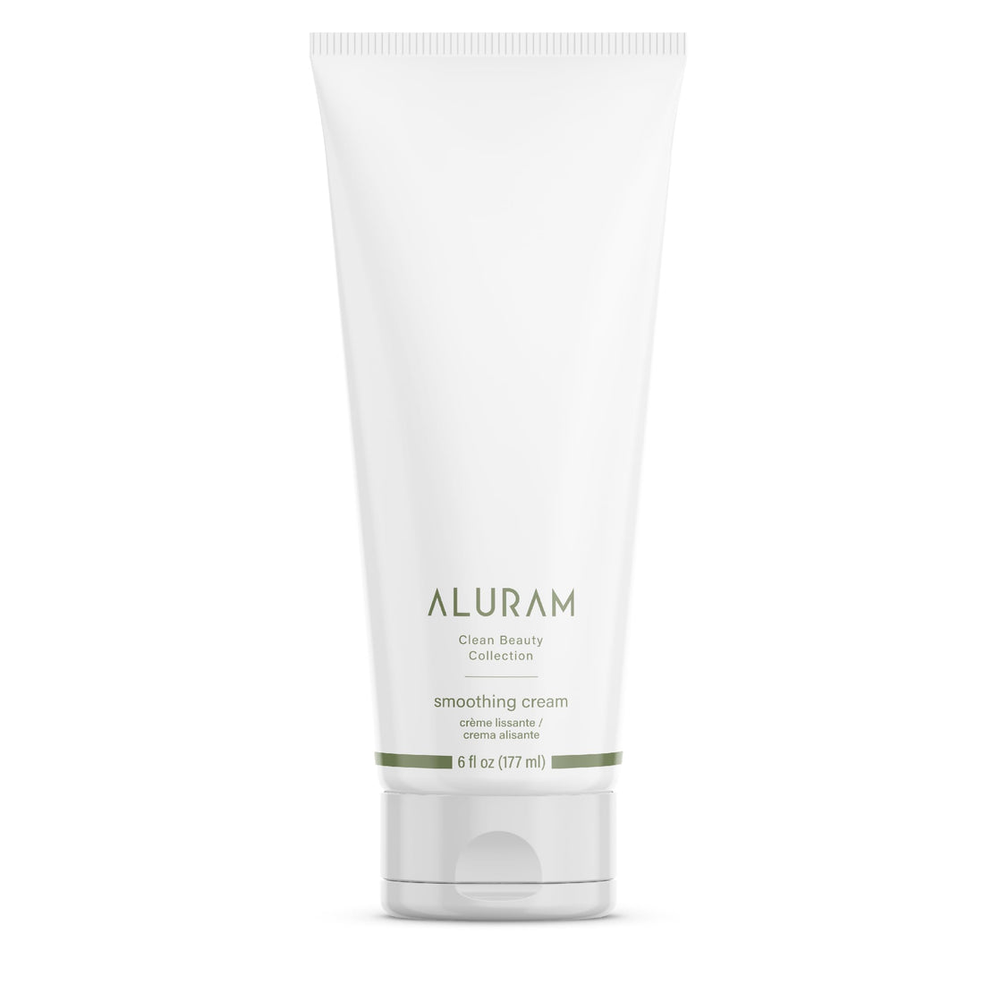Aluram Smoothing Cream | For Blow Drying & Curling (6 Fl Oz) Infused With Marula & Jojoba Oils| Clean Beauty - Sulfate & Paraben Free