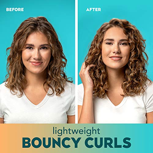 OGX Lightweight + Coconut Fine Curls Shampoo, Lightweight, For Curly Hair, Coconut Water, Flaxseed Oil, Citrus Oil, 13 Fl Oz