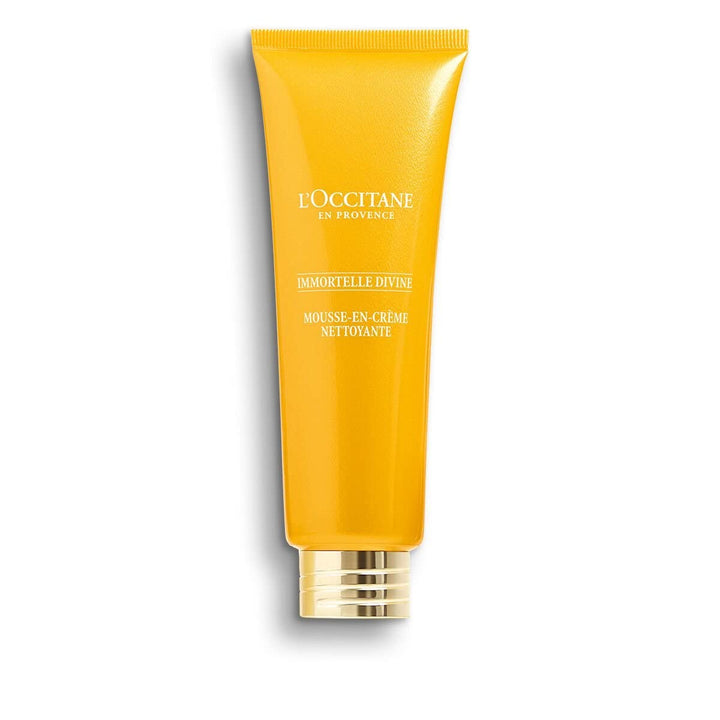 L'Occitane Cream-to-Foam Facial Cleanser Infused with Fig and Honey for Normal to Oily Skin