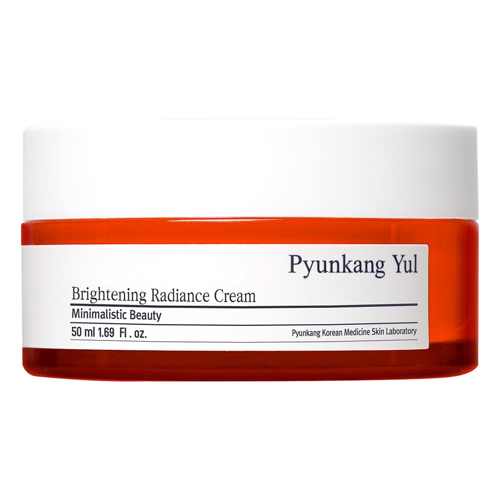 Pyunkang Yul Radiance Vita Cream with Vitamin C and Pearl Extract, 1.69 Fluid Ounces (50 Milliliters) – Moisturizing Cream for Flawless, Radiant Skin