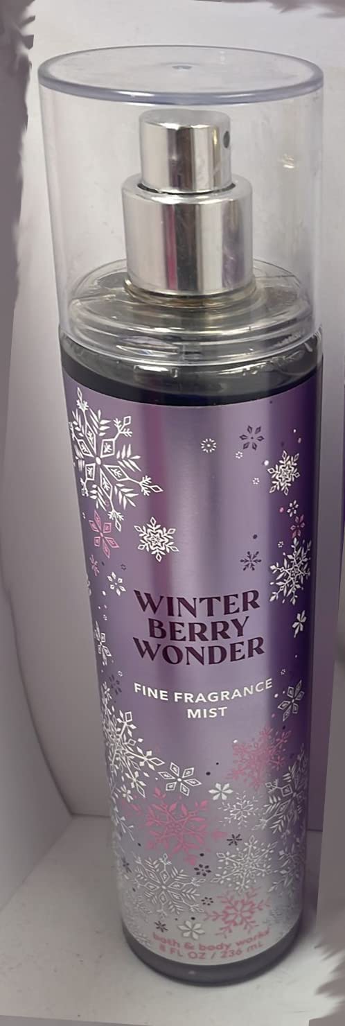 Bath & Body Works Winter Berry Wonder Fine Fragrance Mist, 8 Fl Oz