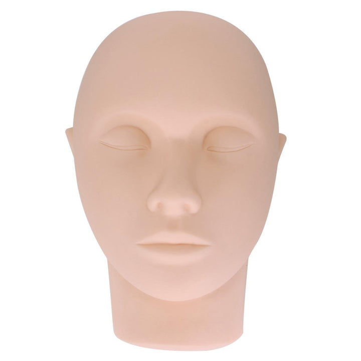 Standar Head: Yimart Pro Mannequin Training Head Cosmetology Eyelash Eye Extension Practice Makeup Face Treatment Tools(Standar Head)