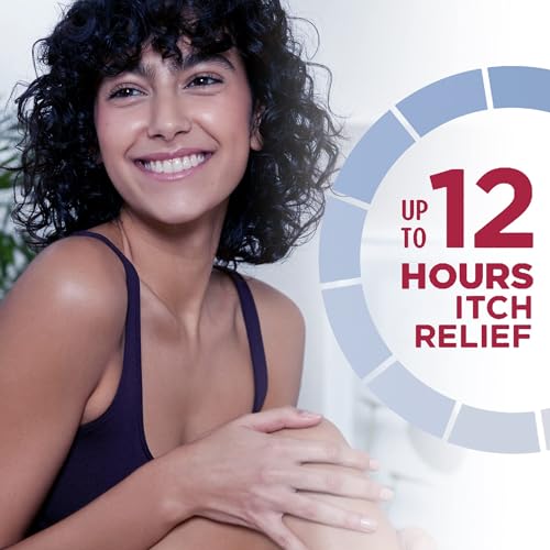 Eucerin Itch Relief Intensive Calming Body Lotion for Dry Itchy Skin, Unscented Lotion with Cooling Menthol and Ceramides, 8.4 Fl Oz Bottle