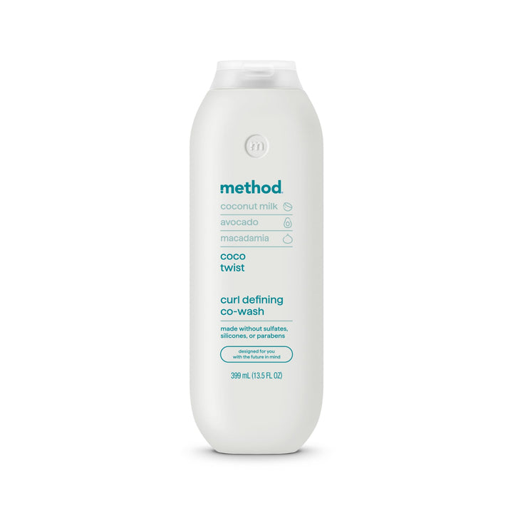 Method Curl Defining Co-Wash, Coco Twist, Coconut Milk + Avocado + Macadamia notes, 13.5oz