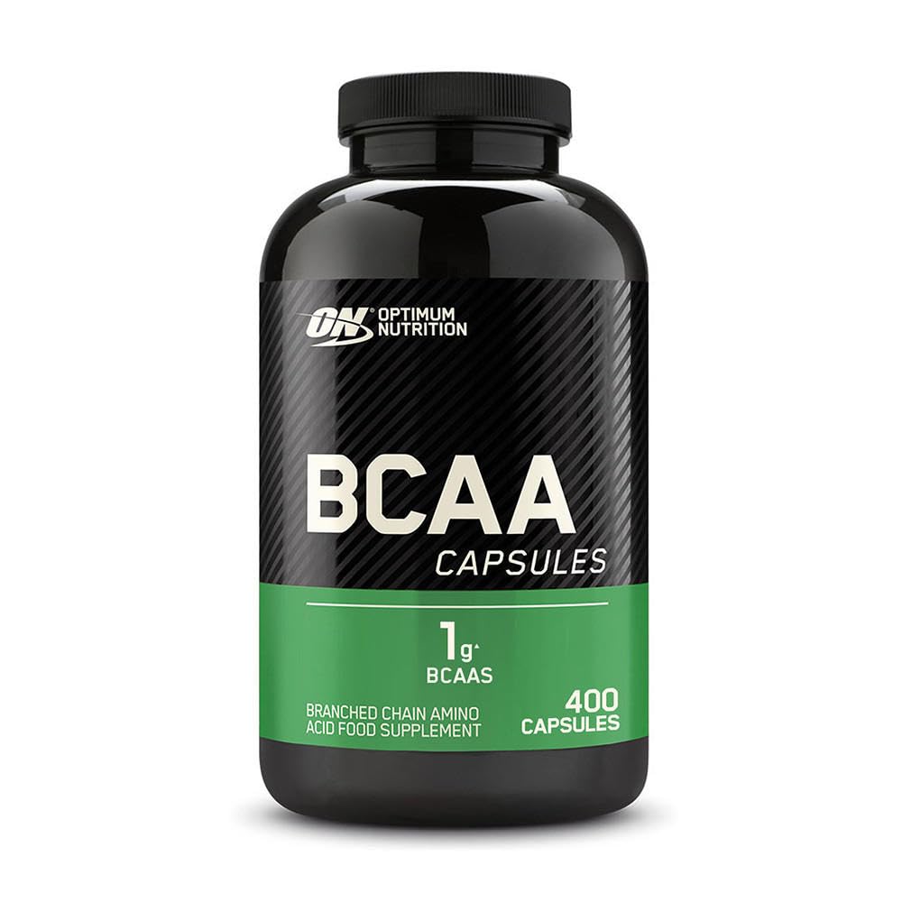 Optimum Nutrition Instantized BCAA Capsules, Keto Friendly Branched Chain Essential Amino Acids, 1000mg, 400 Count