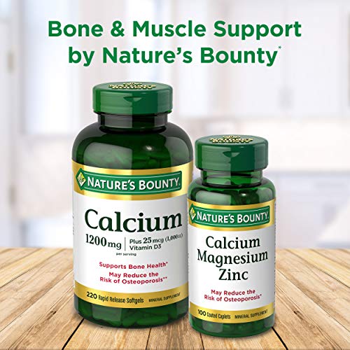 Nature's Bounty Glucosamine Chondroitin Pills and Dietary Supplement, Support Joint Health, 110 Capsules