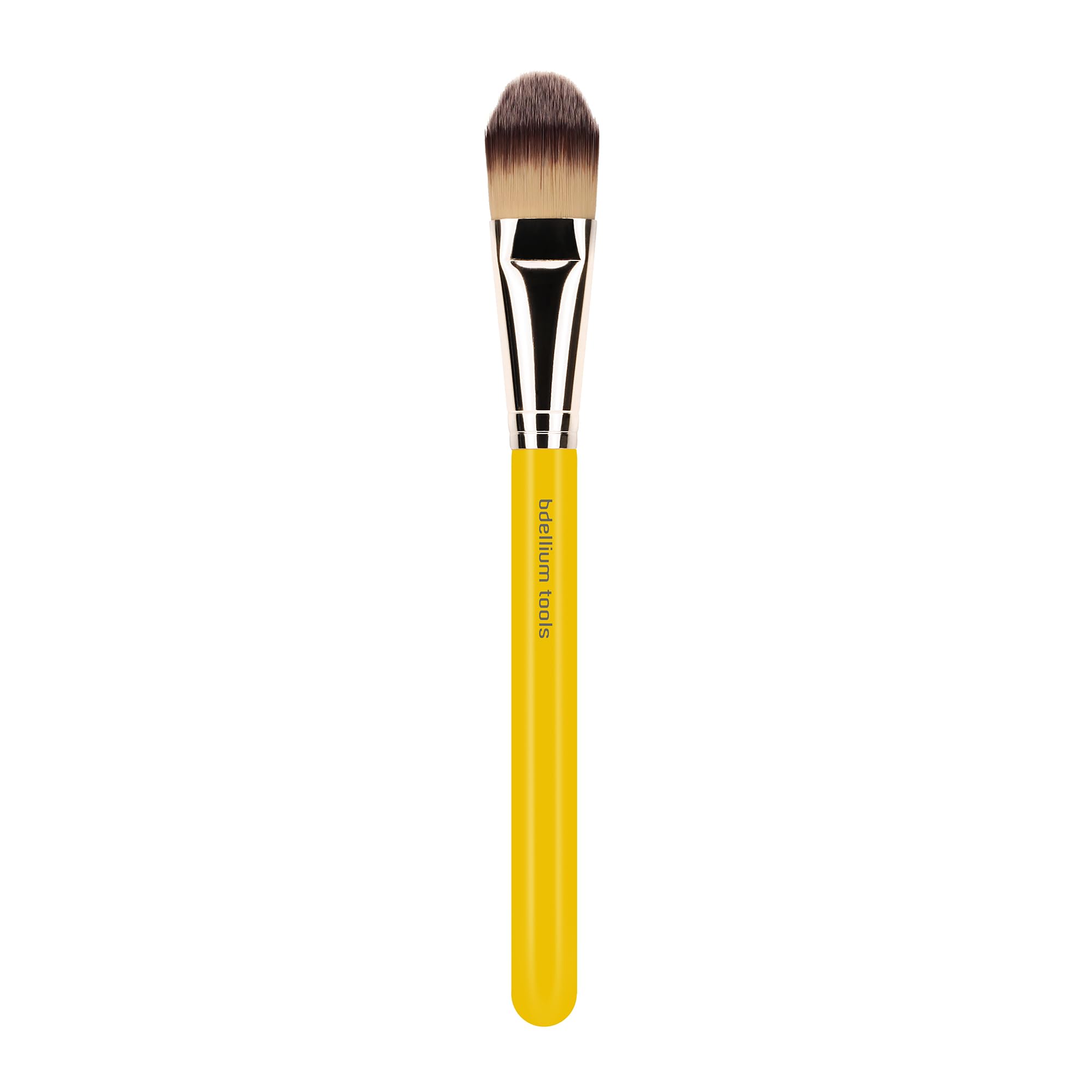 Bdellium Tools Studio Line Foundation Brush, Yellow
