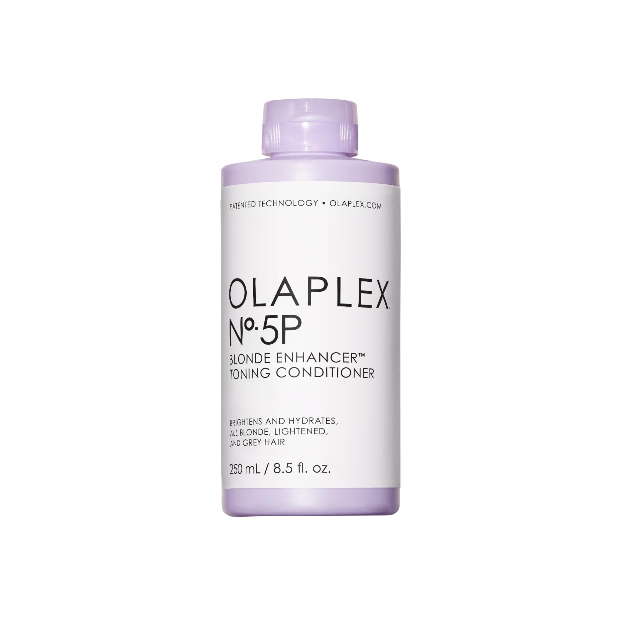 Olaplex No. 5P Blonde Enhancer Purple Toning Conditioner, Repairs, Hydrates, & Brightens All Blonde, Lightened, & Grey Hair, 8.5 fl oz
