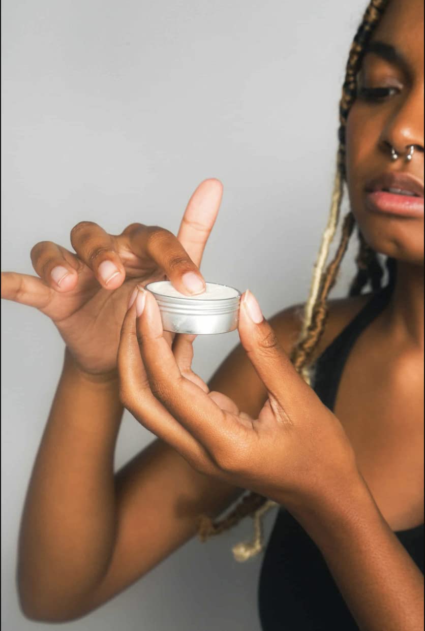 Somebody Raw Organic Shea Butter - Moisturize, Protect and Soften Skin (Jasmine 3.5oz)