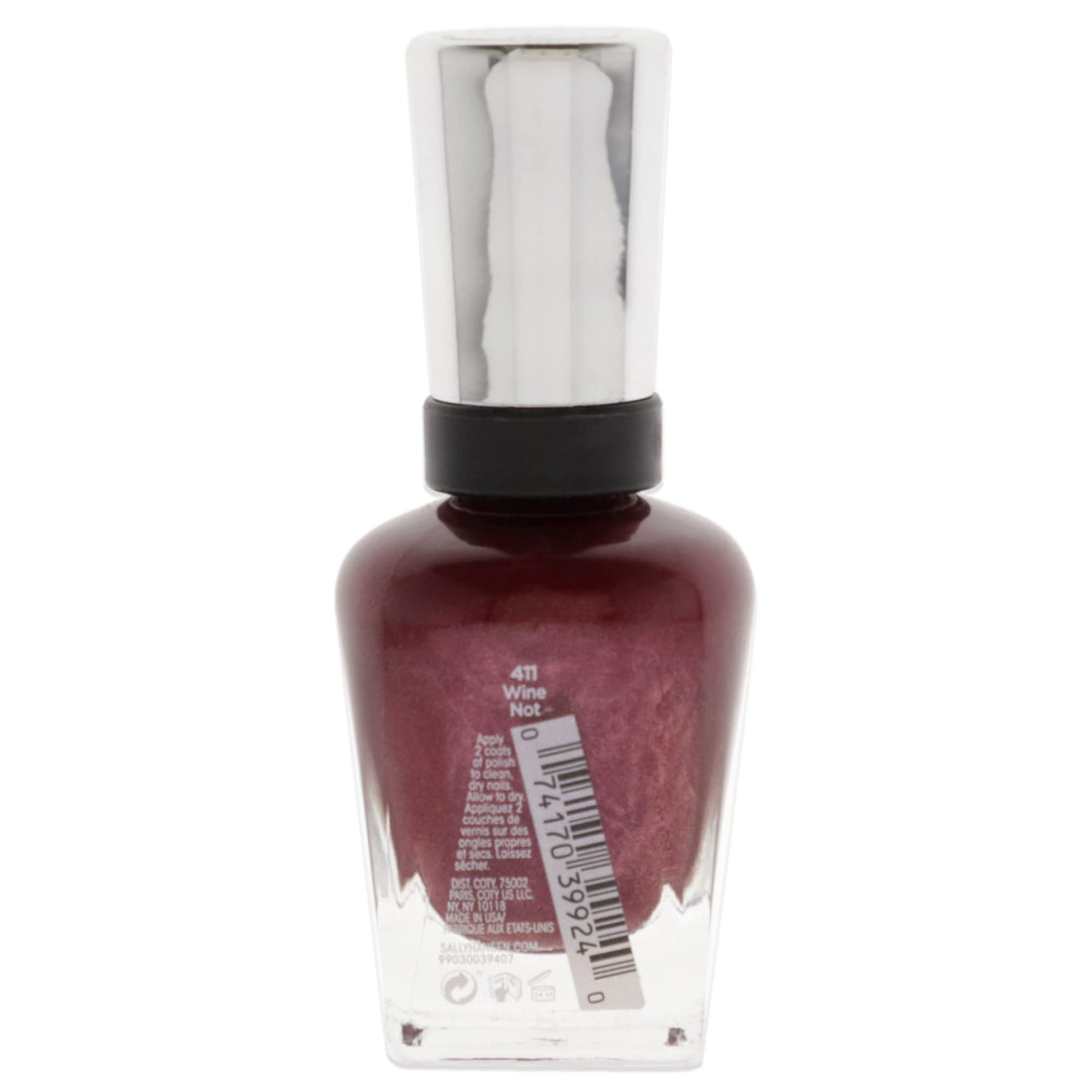 Sally Hansen - Complete Salon Manicure Nail Color, Wine Not - 411/480, Pack of 1