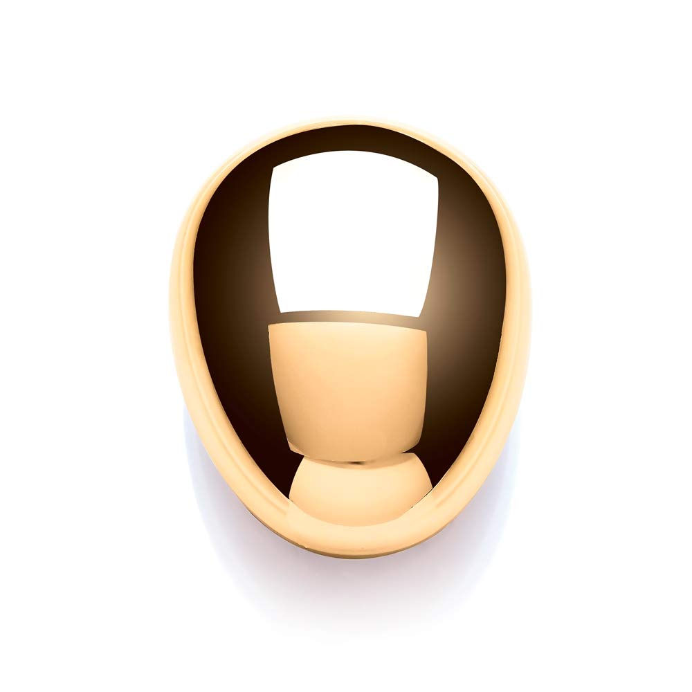 KENT Pebble Gold Hair Brush | Smooth & Detangle | Ergonomic Design | Ideal for All Hair Types