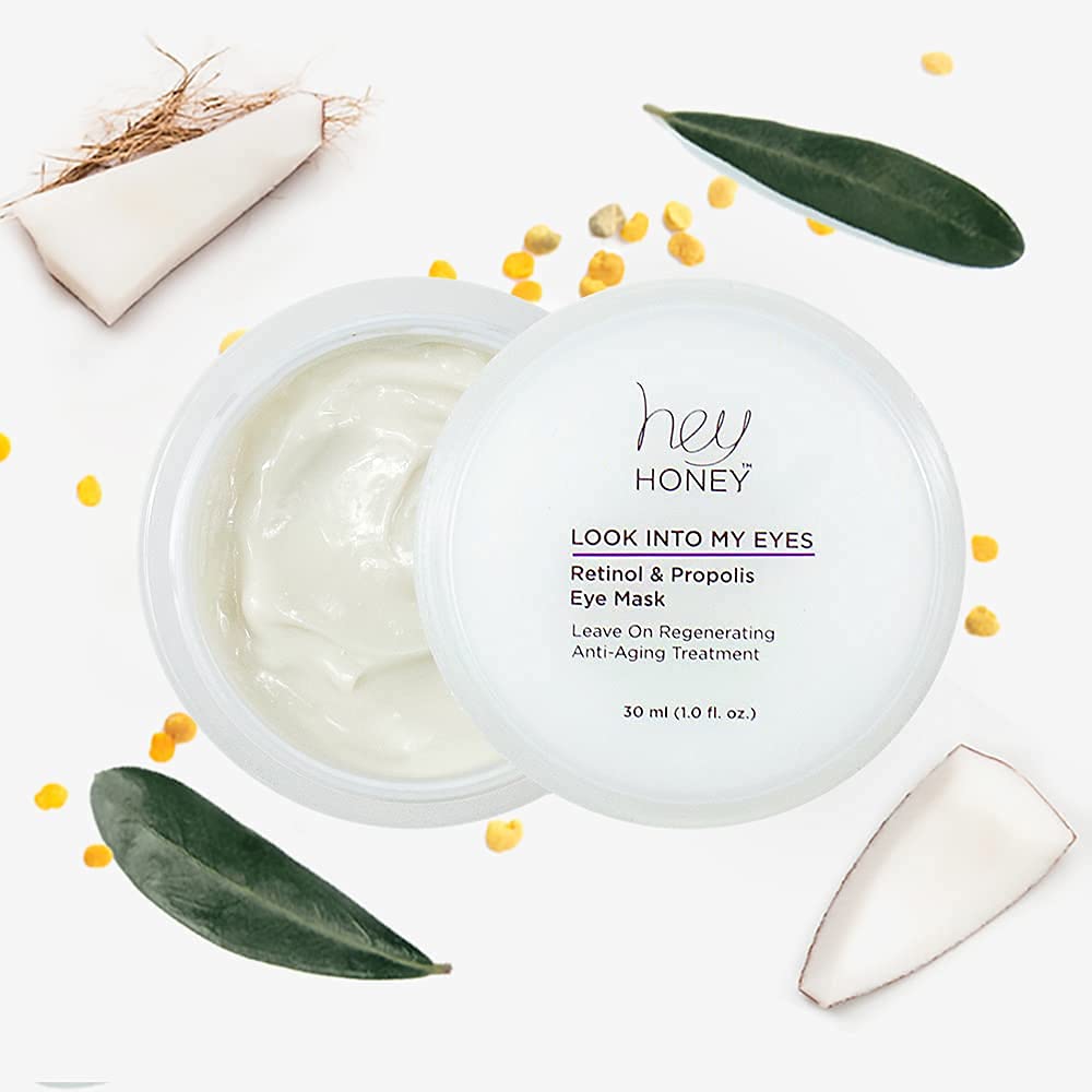Retinol and Propolis Eye Mask - LOOK INTO MY EYES - Hey Honey Skin Care