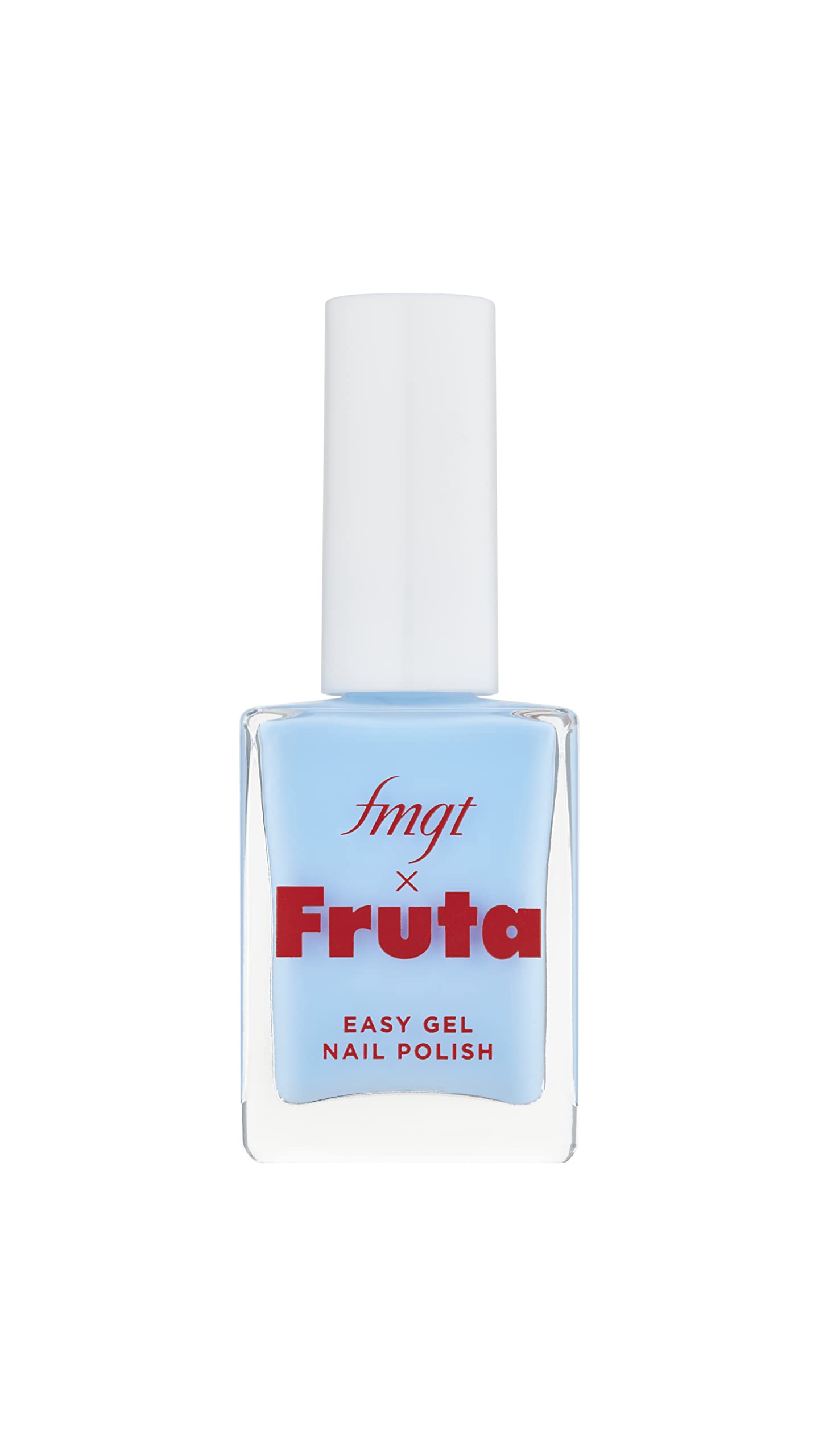 The Face Shop Fruta Easy Gel Nails Polish | Clear, Plump & Gel-like Finish | Easy Removal without Damage, K-Beauty