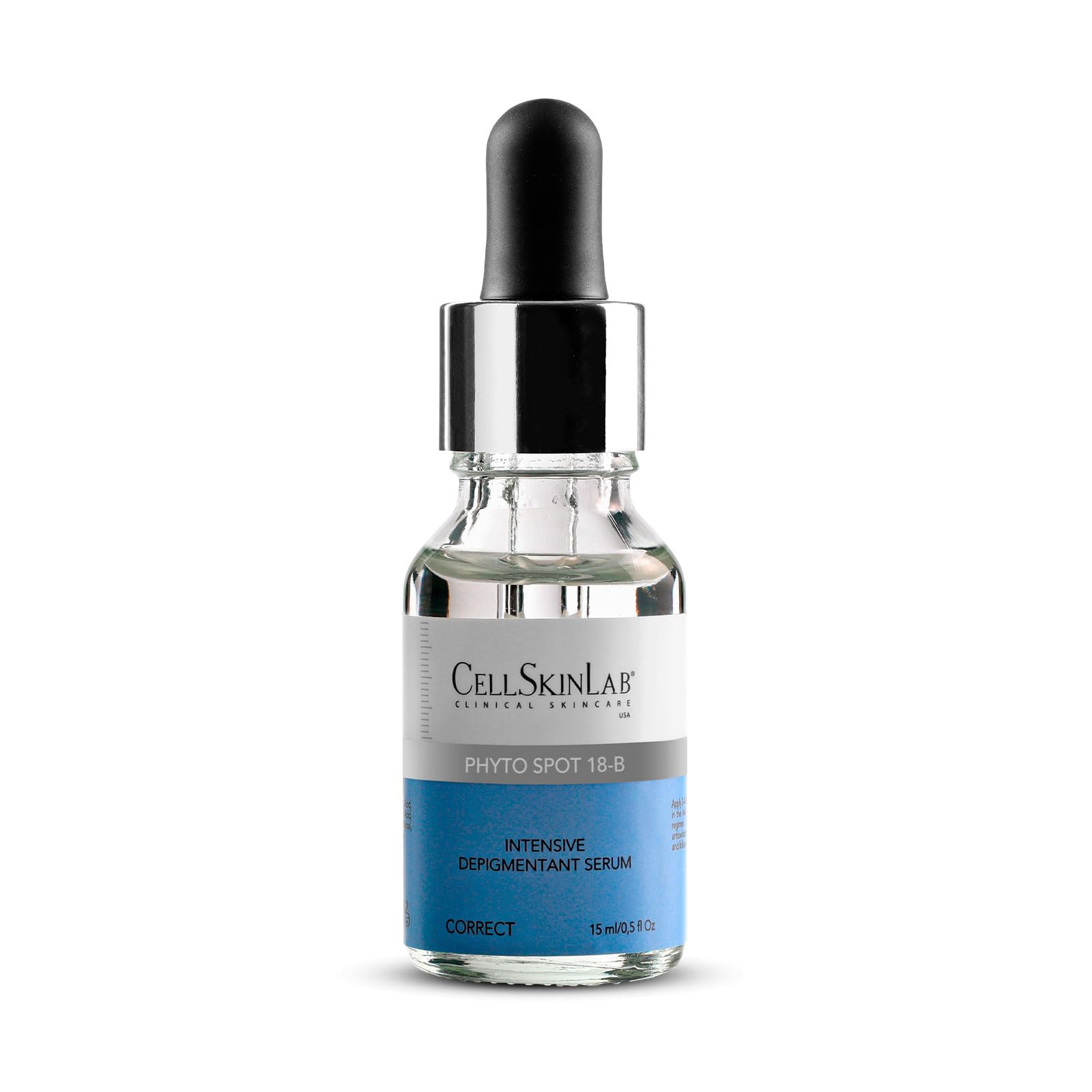 CellSkinLab Phyto Spot 18-B CSL - Intense Despigmentant Serum - Hyperpigmentation Brightening Serum with High Concentration of Niacinamide, AntiSpot Complex and Hyaluronic Acid