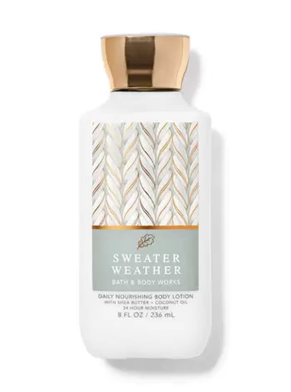 Bath and Body Works Sweater Weather Super Smooth Body Lotion Sets Gift For Women 8 Oz (Sweater Weather)