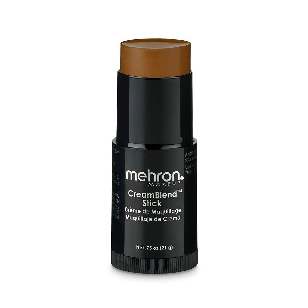 Mehron Makeup CreamBlend Stick (.75 oz) (Dark 1)