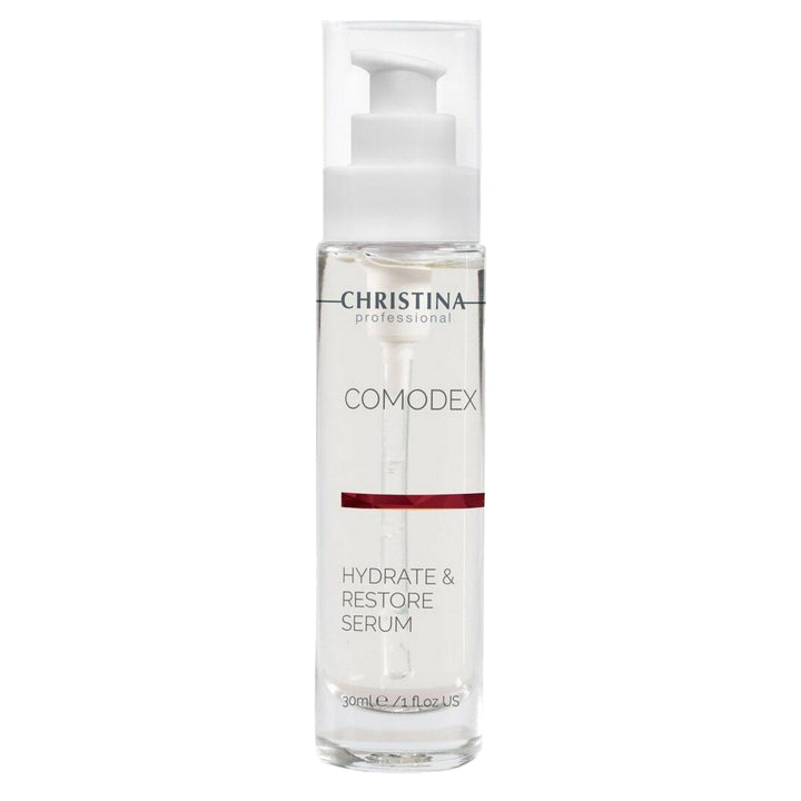 Christina Comodex Hydrate & Restore Serum with Hyaluronic Acid - 30ml - Facial Hydrating Serum to Regenerate & Rejuvenate - For Dehydrated Oily, Open Pores, Combination, & Nomal Skin