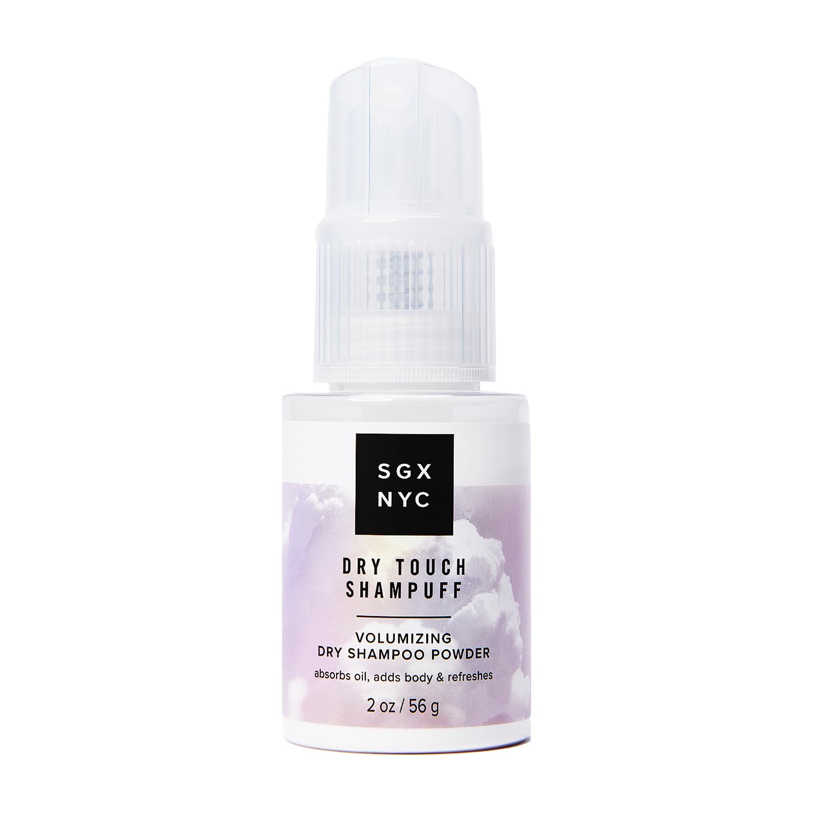 High Ridge SGX NYC Dry Touch Shampuff - Volumizing Dry Shampoo Powder That Absorbs Excess Oil - Non Aerosol Dry Shampoo - Fresh and Bouncy Hair - 2 oz