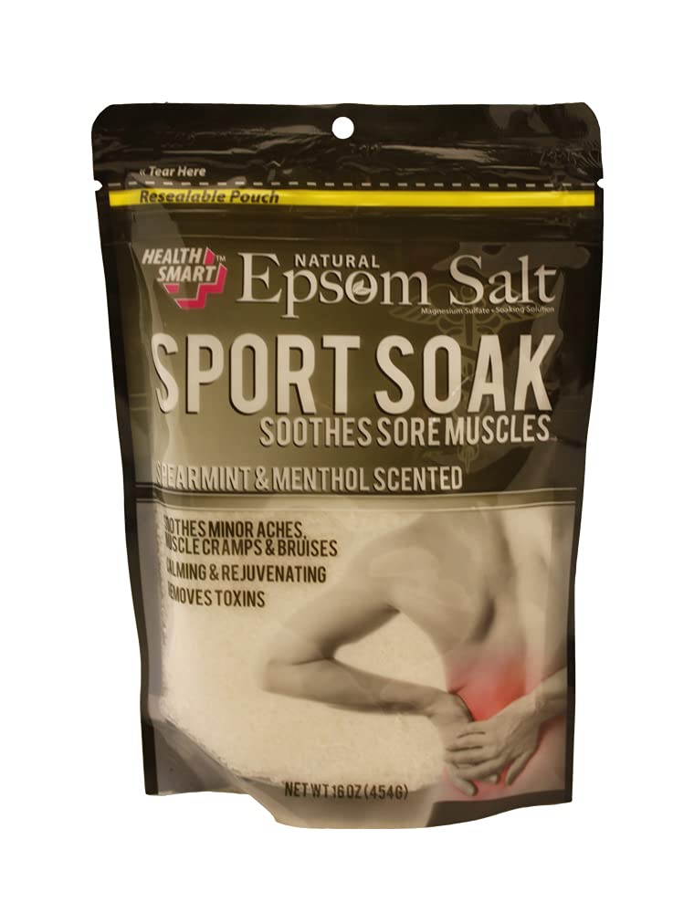 Natural Epsom Salt (Spearmint & Menthol Sports Soak)