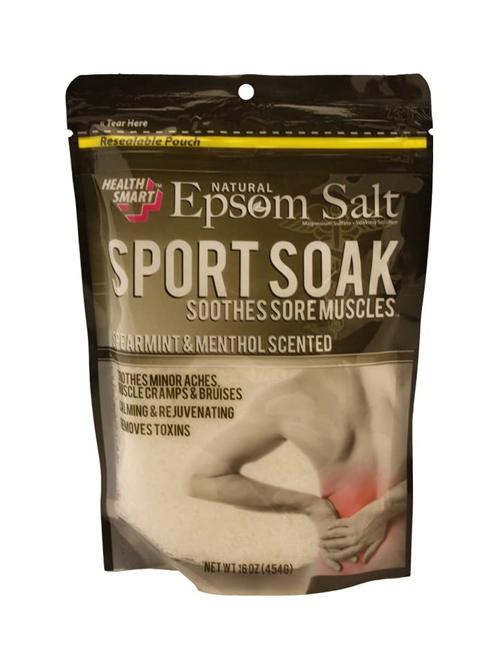 Natural Epsom Salt (Spearmint & Menthol Sports Soak)