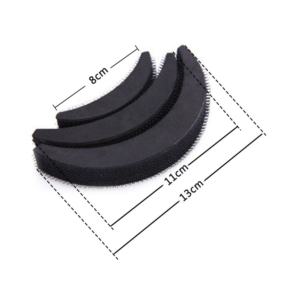 Volume Hair Base, 3PCS Women DIY Bump Styling Clip Stick Bun Maker Insert Tool
