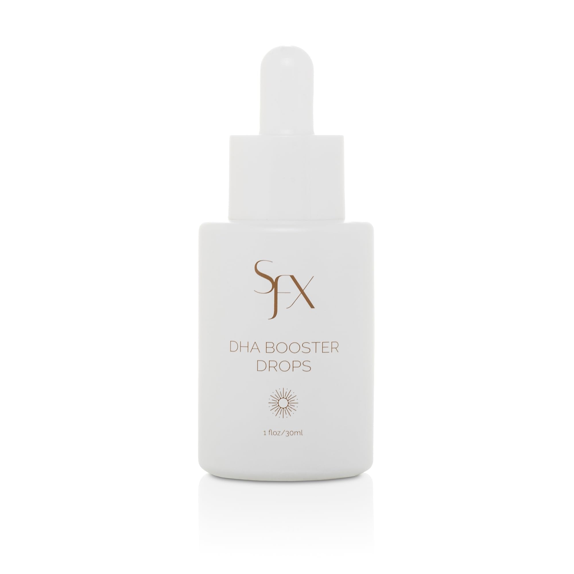SunFX DHA Tanning Drops - Customizable Self-Tanning Drops for Lotions & Spray Tanning Solutions - Professional-Grade Formula for Natural, Streak-Free Glow - Vegan, Cruelty-Free, 1oz