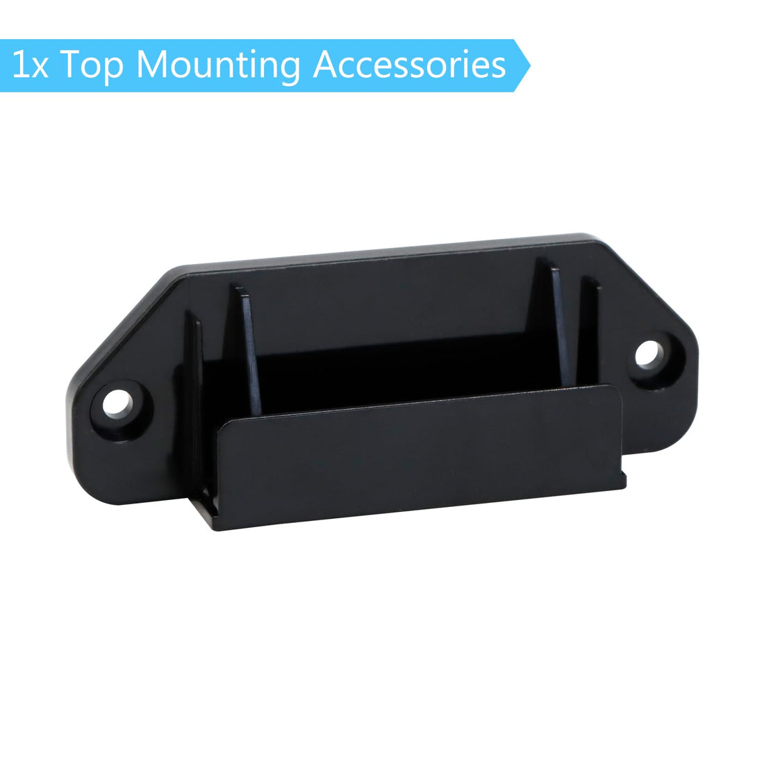 KISKIZ Retractable Baby Gate Replacement Parts (Black) Hardware Full Set Wall Mounting Accessories with Brackets Anchors and Screws