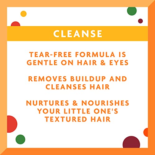 Cantu Care for Kids Tear-free Nourishing Shampoo with Shea Butter, 8 fl oz (Pack of 3)